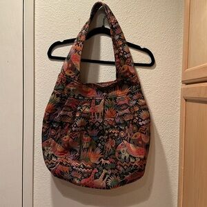 Tapestry shoulder bag